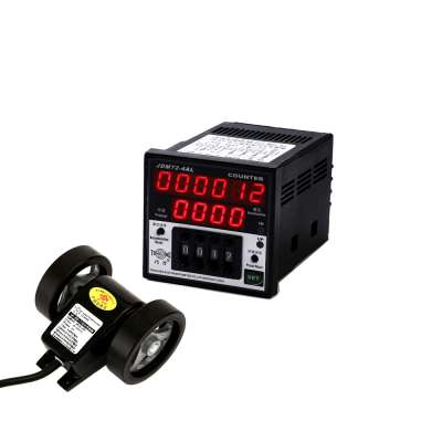 Factory high quality digital length meter counter with total count and  alarm output for textile controller