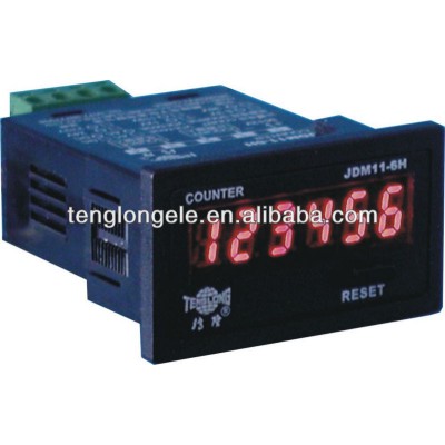 JSS-6H digital timer electronic accumulative timer of 6 digital